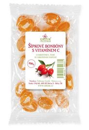 Šípkové bonbóny s vitaminem C 100g