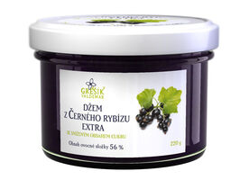 Džem z černého rybízu 220g