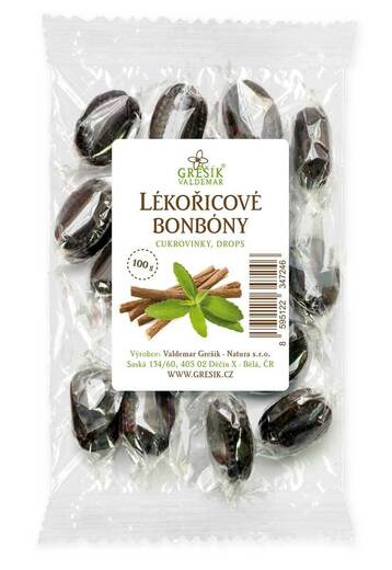 Lékořicové bonbóny 100g