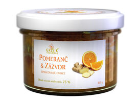 Pomeranč a zázvor 215g