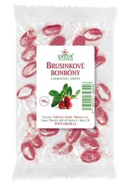Brusinkové bonbóny 100g