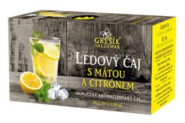Ledový čaj s mátou a citronem 20 sáčků