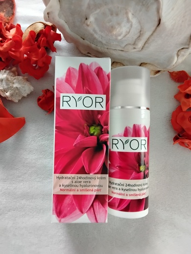 Hydratační 24hodinový krém s aloe vera a kyselinou hyaluronovou
