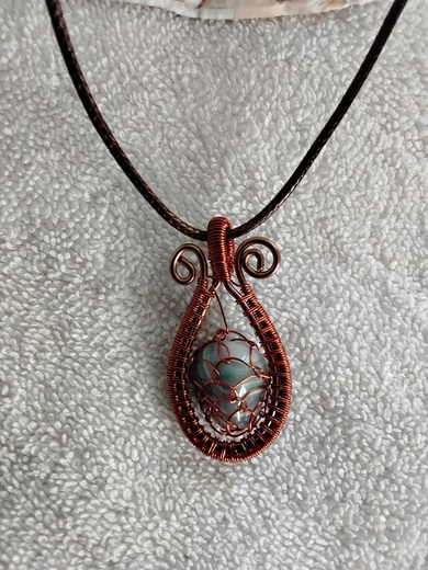 Náhrdelník s tyrkysovým achátem