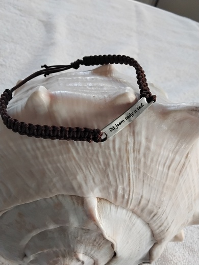 "Já jsem tady a teď " náramek