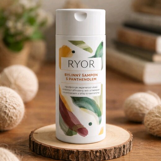 Bylinný šampon s panthenolem 200ml