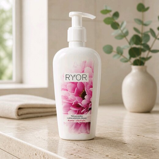 Tělové mléko s amarantovým olejem  300 ml