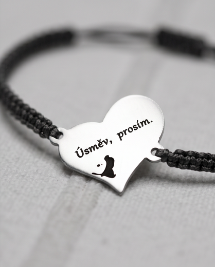 Úsměv, prosím - náramek