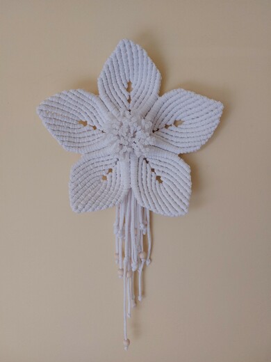Macrame květy