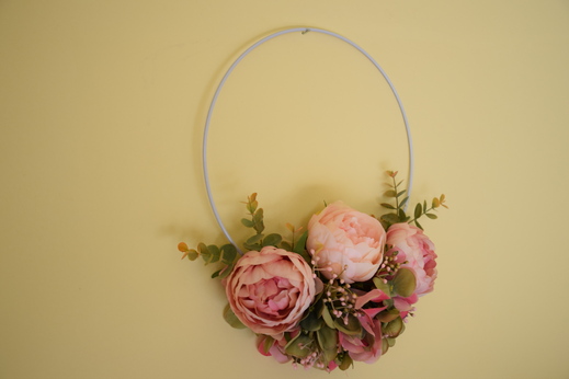 Dekorace s pivoňkou