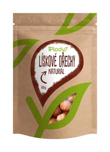 Lískové ořechy natural 80g