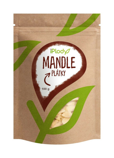 Mandle plátky 100g