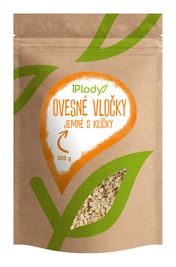 Ovesné vločky jemné s klíčky 500g